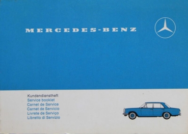 Mercedes-Benz Kundendienstheft 1969 (9079)